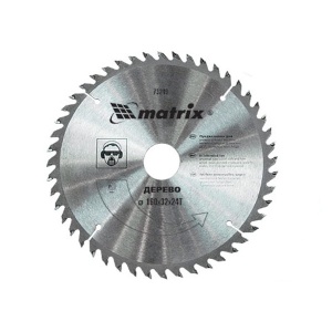 Диск на пилу 190х30мм ,36зубьев//Matrix 73286
