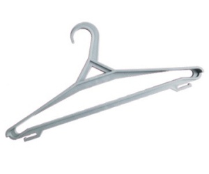 Вешалка для одежды р.48-50 серый Р038