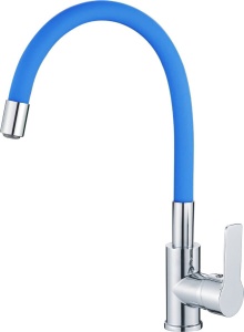 Смеситель Casela 53CL 55953-6 б/к гибк син