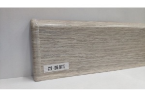 Плинтус Идеал Классик 229 Дуб латте(1*2,2м)