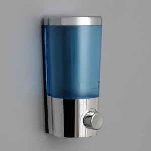 Диспенсер для антисептика/жидкого мыла,механический,200мл,металл,хром/3557429