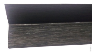 Уголок отделочный 25х25 Венге черный Идеал 302