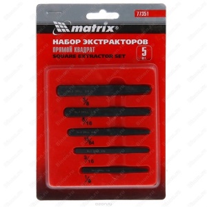 Набор экстракторов ,5шт //Sparta 77351