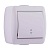 Выключатель 710-0200-105 NATA проходной белый
