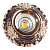 Светильник 143-15882,MR16 YS5057 Coffee+GOLD (пот)