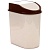 Контейнер д/мусора 5л беж.мрамор М2480