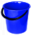 Ведро 10л ПЭ синий P135