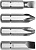 Набор STAYER Биты для ударно-поворотной отвертки Cr-V.38мм,4 пред,25667-S4