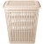 Корзина д/белья 30л бежевый/431293307