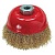 Щетка д/болгарки 65мм ,М14(чашка) Matrix 74603